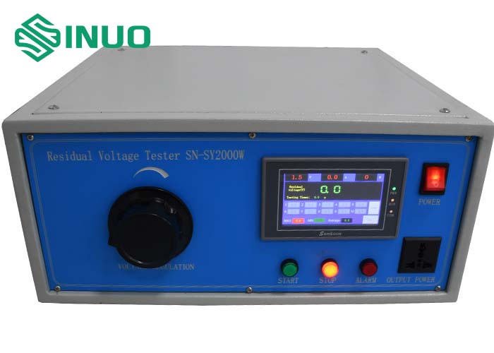 IEC 60335-1 Clause 22.5 Residual Voltage Tester Testing Range 5~150V Test Impedance ≥1000 MΩ