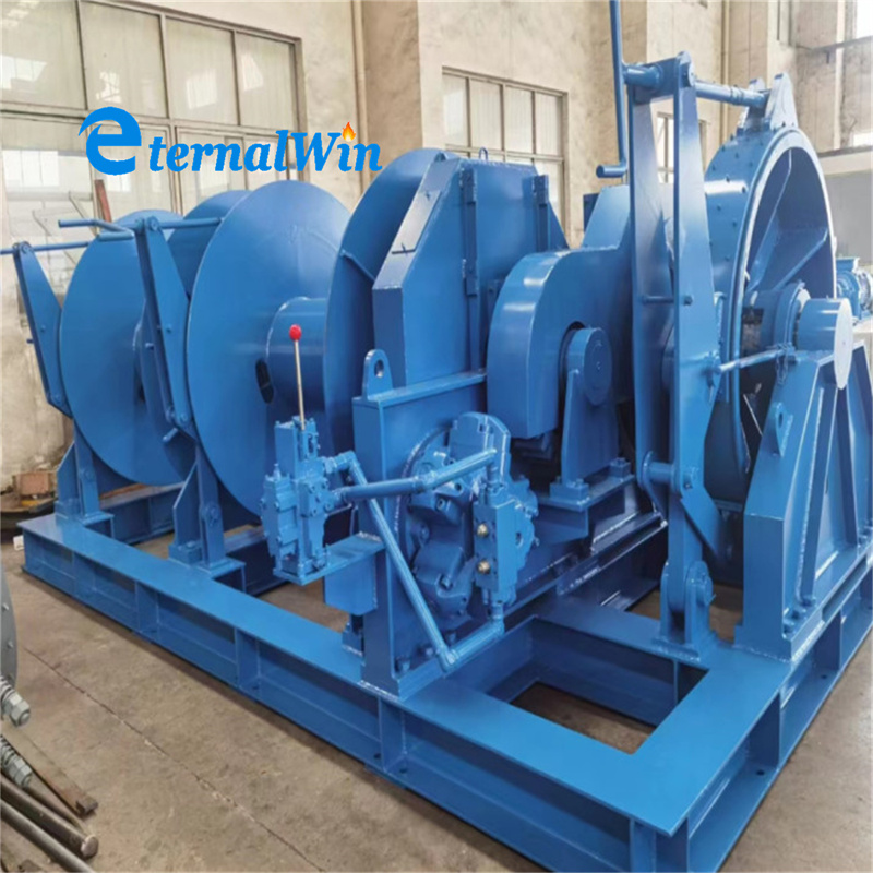 8mm To 60mm Wire Rope Diameter Electric Marine Winch High Speed Operation