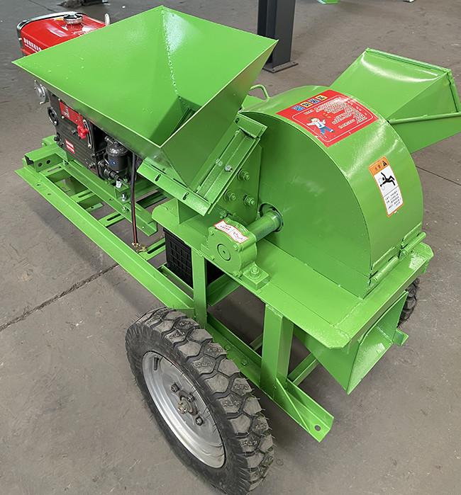 KL-600 Mill Crusher Square Mouth Crusher With 32hp Diesel Horsepower
