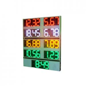 China 10 INCH OUTSIDE DIGITAL GAS PRICE SIGNS ALUMINIUM FRAME on sale