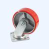 Buy cheap Industrial Heavy Duty PU Caster Wheel with Brake Diameter 100mm/125mm/150mm from wholesalers