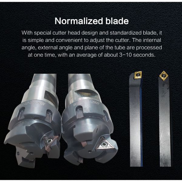 Hotsale Double Head Chamfering Machine Deburring Machine Pipe and Tube End Forming Machine Chamfe