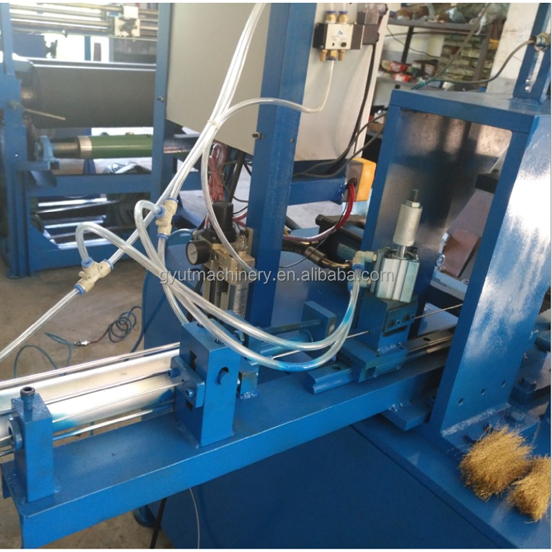 Easy-to-Operate Crimped Steel Brush Making Machine for Construction Works