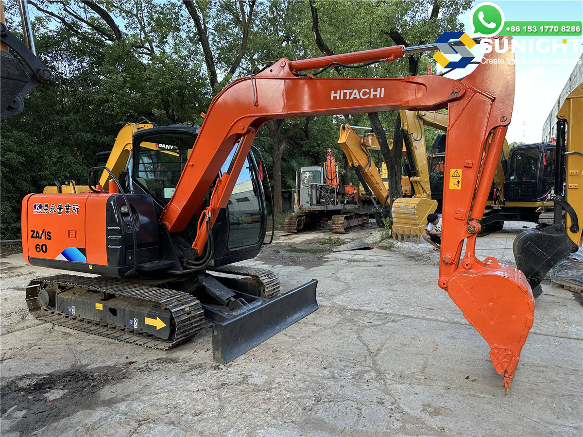 Popular Used Hitachi Zx60 Excavator 6 Ton Hitachi 60 Used Excavators