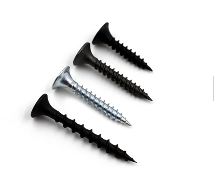 Black Gray Phosphated Bugle Head Gypsum Board Screw Coarse Thread Tornillos Drywall Screw For Drywall