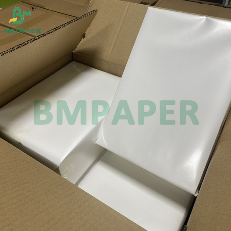 Inkjet Coated Fabric Paper For Desktop Printer A5 A4 Sheet Size 1056D 1070D