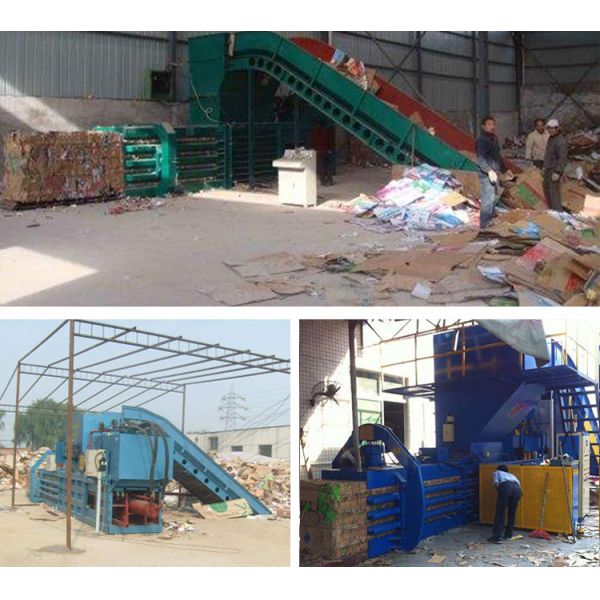 Packaging Made Simple with Automatic Waste Paper Baler and Carton Bale Press Machine