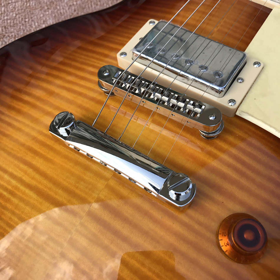 New standard LP 1959 R9 electric guitar, Rosewood fingerboard, frets cream binding, a piece of neck & body, Tune-o-Matic