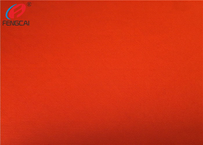 Uniform Workwear Fluorescent Material Fabric Warp Knitting EN20471 Anti Pilling