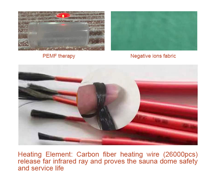 Adjustable Thermostat Far Infrared Heating Mat Jade Tourmaline Gemstone Thermal