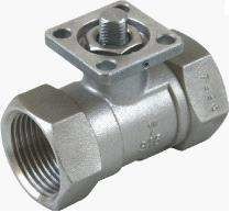 stainless steel 1PC ball valve with Mounting Pad,304/CF8M,201,NPT;Female Thread;with ISO5211