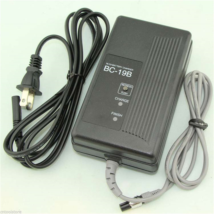 Bc-19b / CR External Battery Charger For Topcon Cts-1 Cts-2 Gts-200 Gts-210