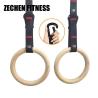 Buy cheap Gravity Fitness Wooden Gymnastic Rings Rogue Fitness With Adjustable Straps from wholesalers