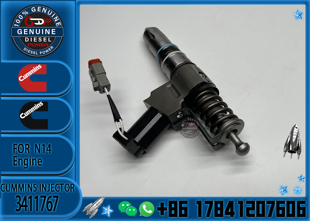 3411765 New High Quality Diesel N14 Common Rail Fuel Injector 3411766 3652541 3411767 3652542