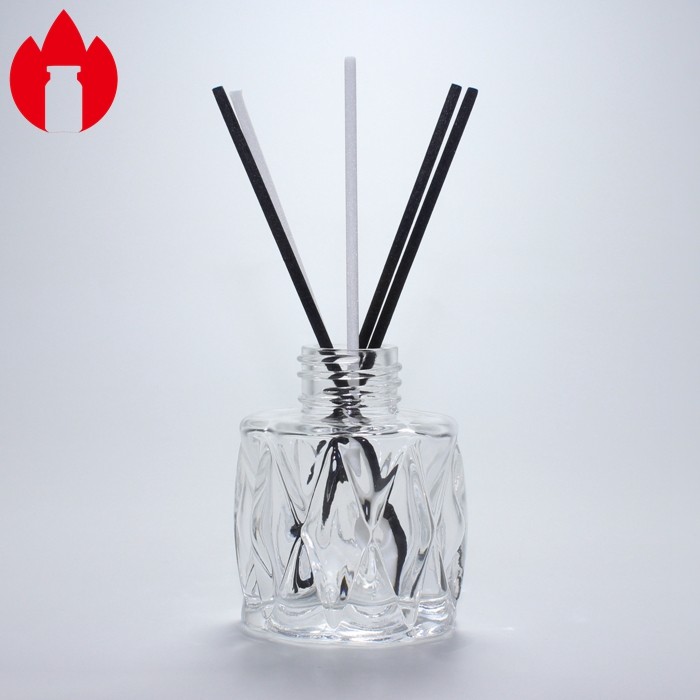 Empty Luxury Reed Diffuser Glass Bottle With Aromatic Stick