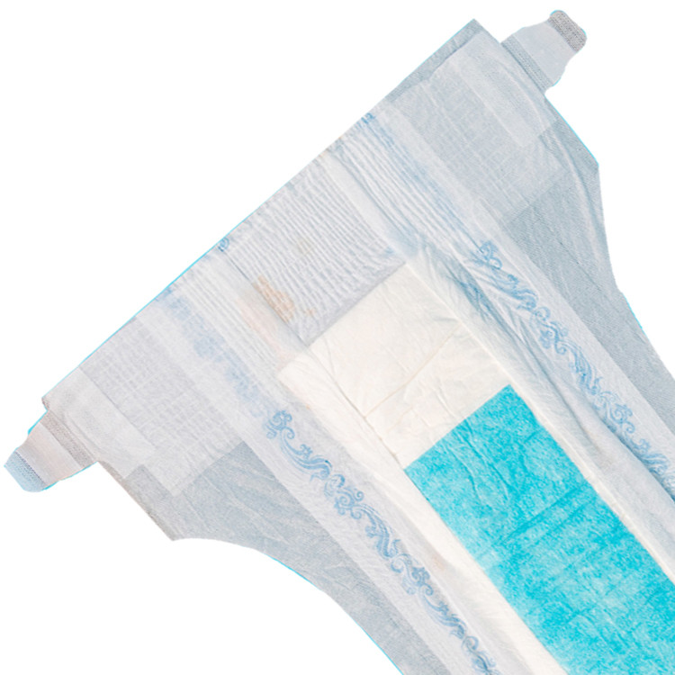 Blue ADL Newborn Baby Diapers Large Size 520*320mm Breathable Absorption