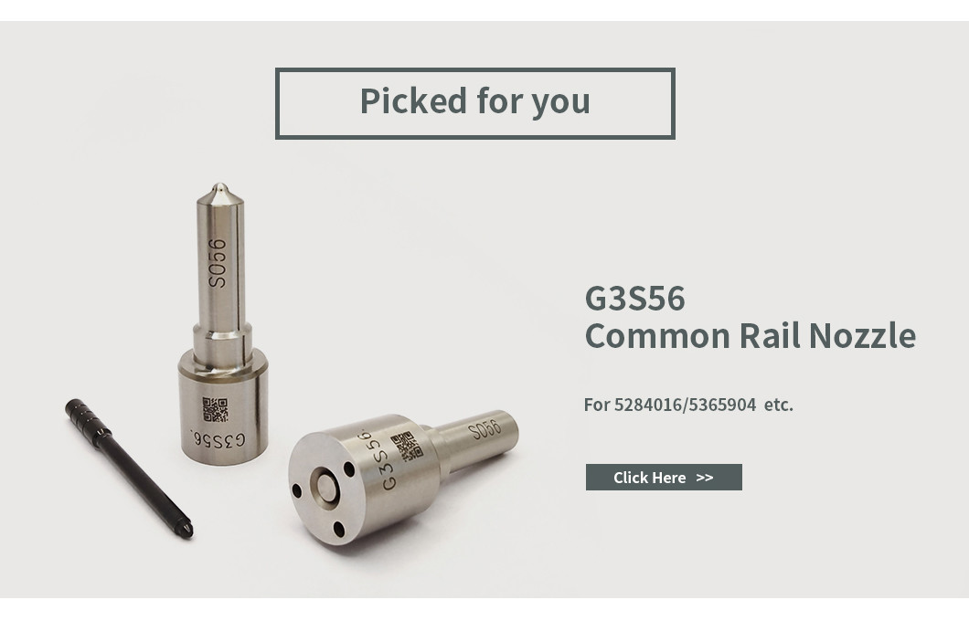 G3S126 Denso Common Rail Nozzle For Injectors 295050-048# 07U 01732J 8-98331847-1 8-98076995-2