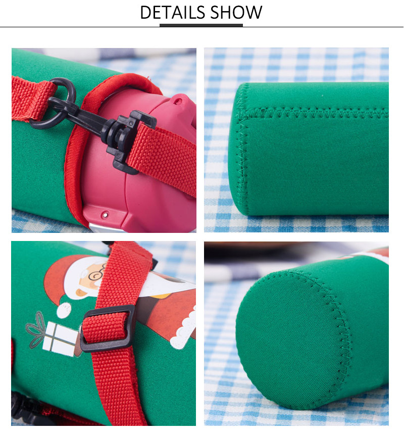 Foldable L6.5*H14cm Neoprene Drink Bottle Covers