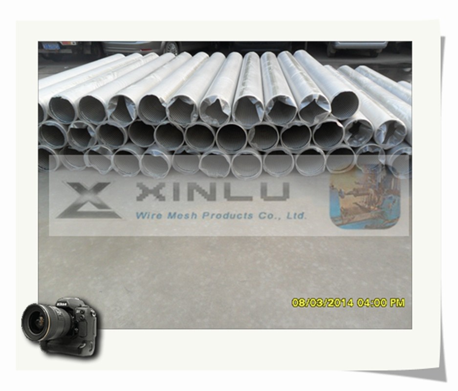 Anti Corrosion Water Well Screen Pipe Groundwater Stainless Steel Screen Tube