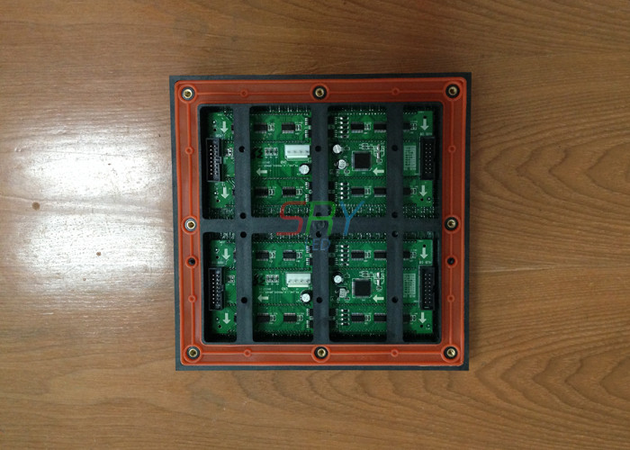 Outdoor Full Color P6 LED Display Module 1R1G1B IP65 192mm x 192mm