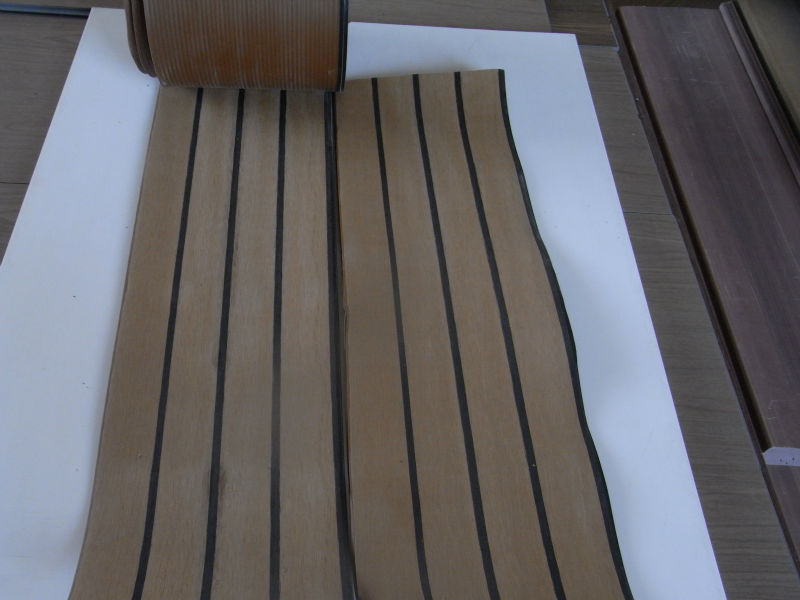 Outdoor Extrusion Soft PVC Boat Deck The Perfect Synthetic Teak Deck Material Upgrade