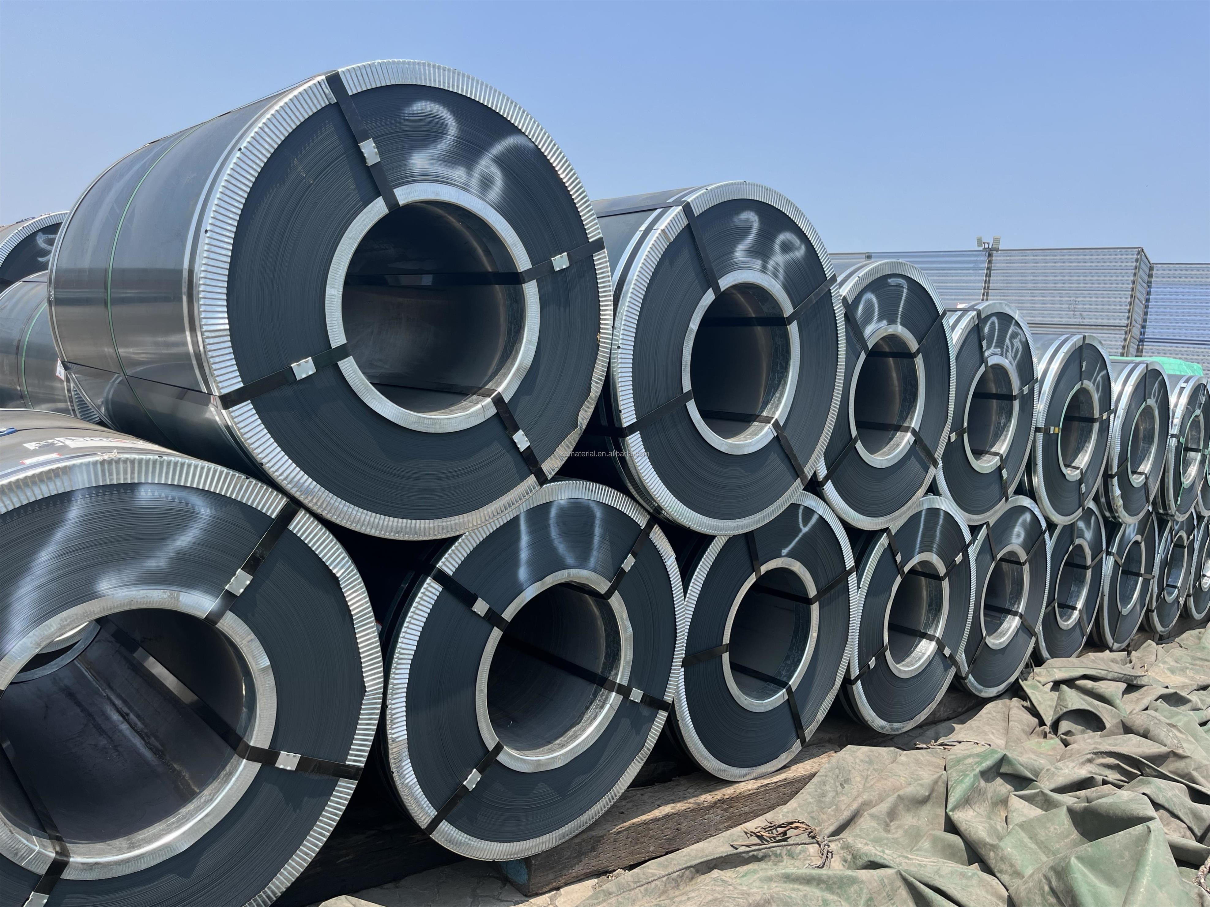 ASTM A36 2.5mm 3mm Thickness Steel Coil Hot Rolled Steel Strips in Coils for Ship Plate Grade Carbon Steel
