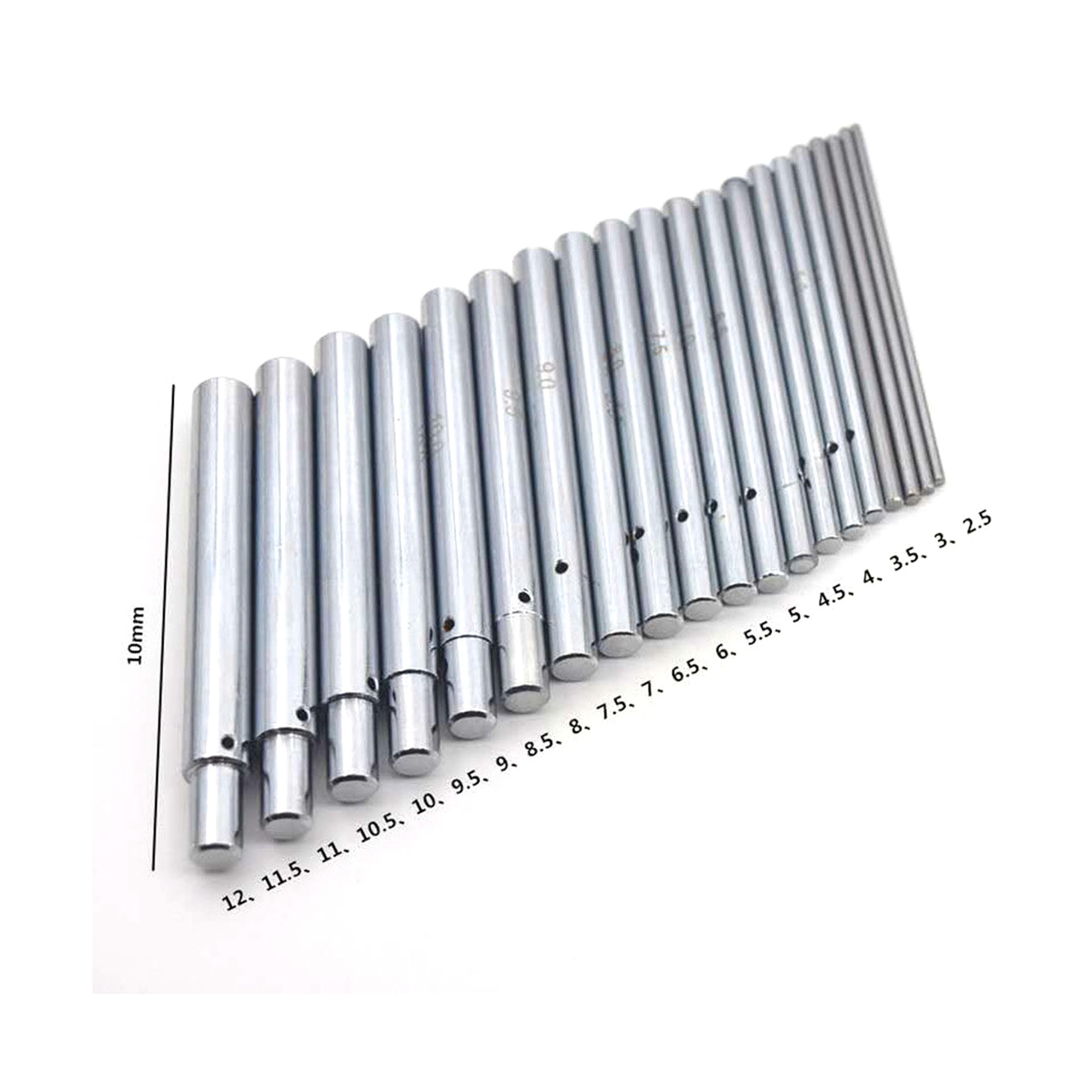 Alloy Steel Manual Jump Ring Maker With 20pcs Spindles 2.5-12mm
