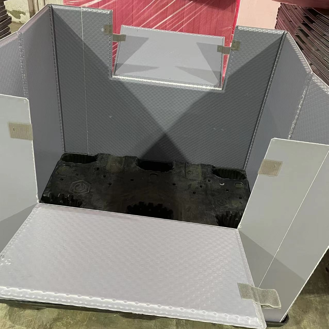 Omron PLC Control Plastic Crate Making Machine Coaming Box Turnover Box Production Equipment