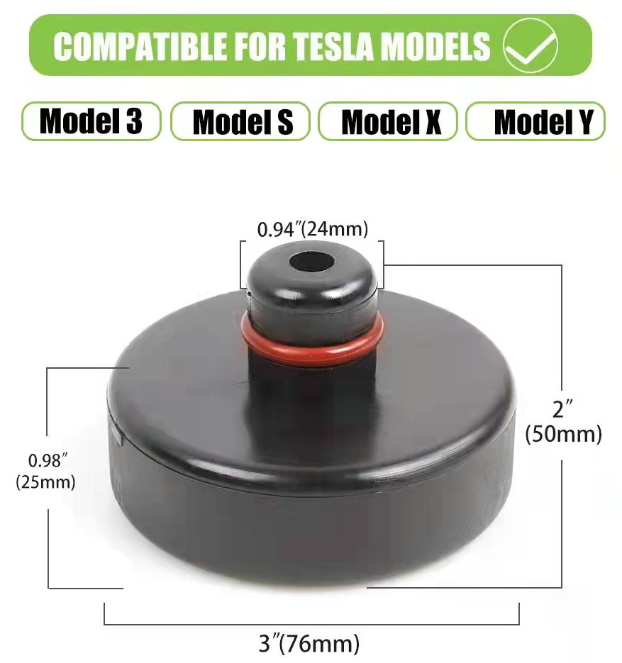 Anti Seismic Oem Car Bumper Rubber / Damper Rubber Pad For Jack