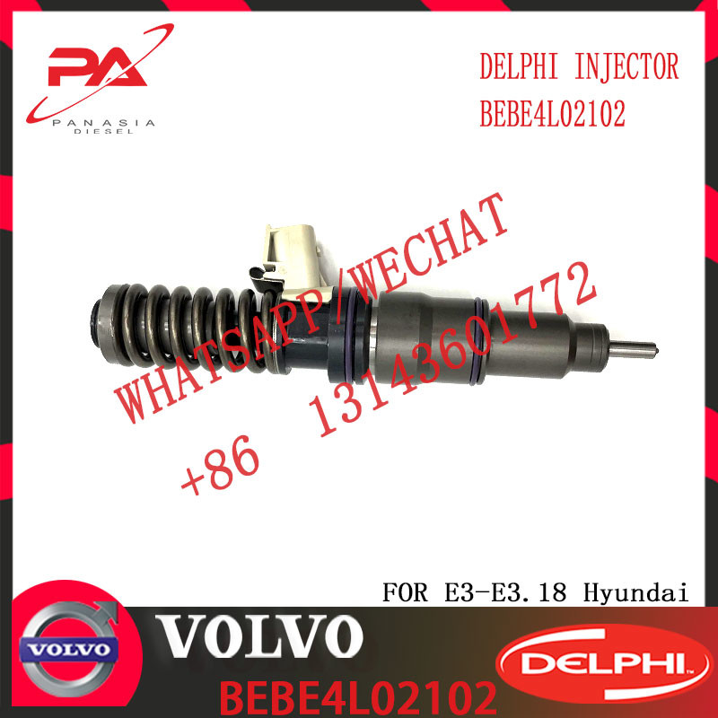 Diesel Engine Parts Fuel Injector 63229475 33800-82700 BEBE4L02001 BEBE4L02002 BEBE4L02102