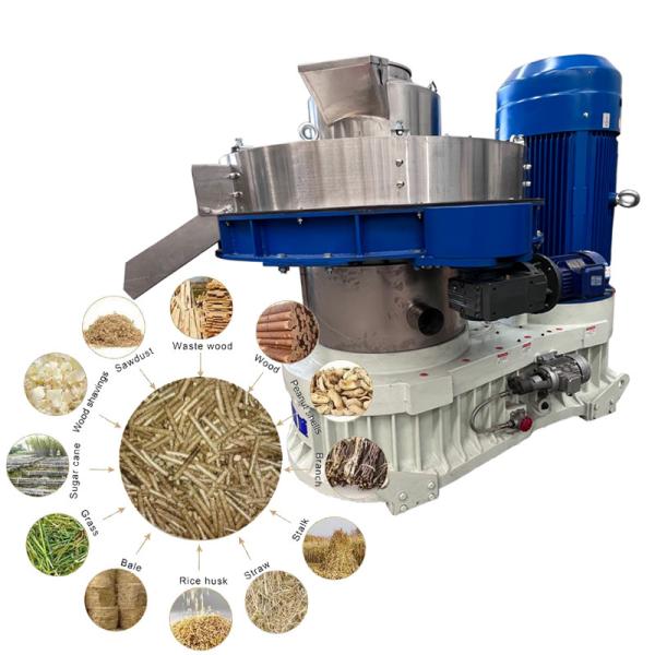 Diameter 6mm-10mm Wood Pellet Machine Biomass Pellet Mill