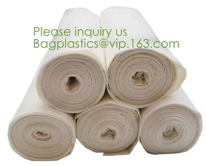 Eco friendly Compostable Biodegradable commercial bags,100% Environment Friendly Compostable Cornstarch Garbage Bags pac