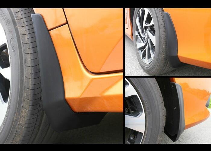 HONDA ALL NEW CIVIC 2016 OE Type Mudguards , Car Splash Guard Mud Flaps
