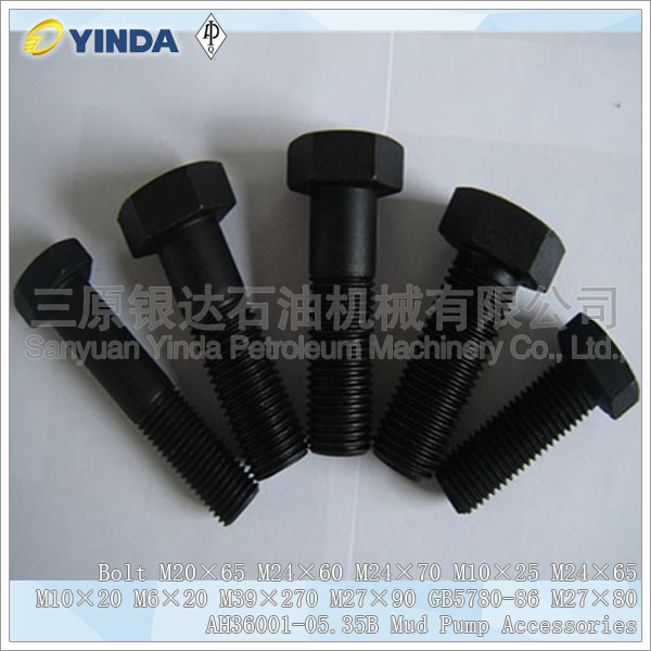 Bolt Mud Pump Accessories Haihua F1600 HH11309A.05.01.005.167 High Strength Steel
