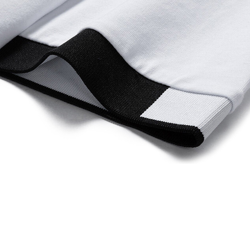 Leisure Embroidery Slim Fit Black T Shirt Mens Lapel POLO Shirts For Muscular Guys