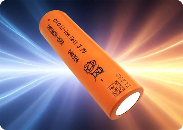 Quality NCA 18650 Battery 300 Cycles 3.7V 2600mAh Rechargeable Battery for sale