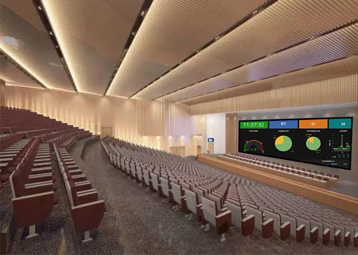 209x105 Dots Conference Room LED Display Screen 16:9 P1.5 Small Pixel Pitch