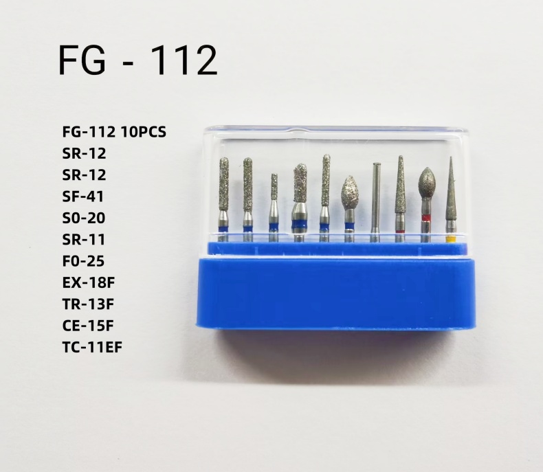 FG High Speed Polishing Rotary Bur Surgical Stainess Steel Dental Diamond Burs