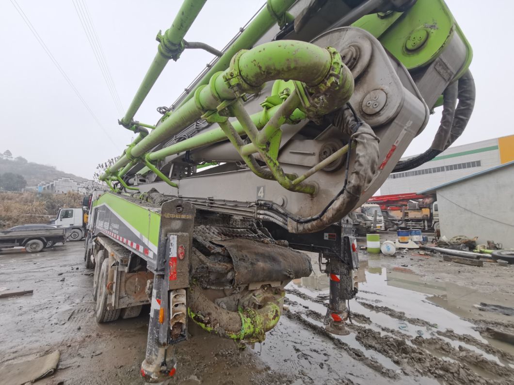 Ready-Mix Concrete Zoomlion 63meter Factory Direct Zoomlion Used Concrete Pump Truck