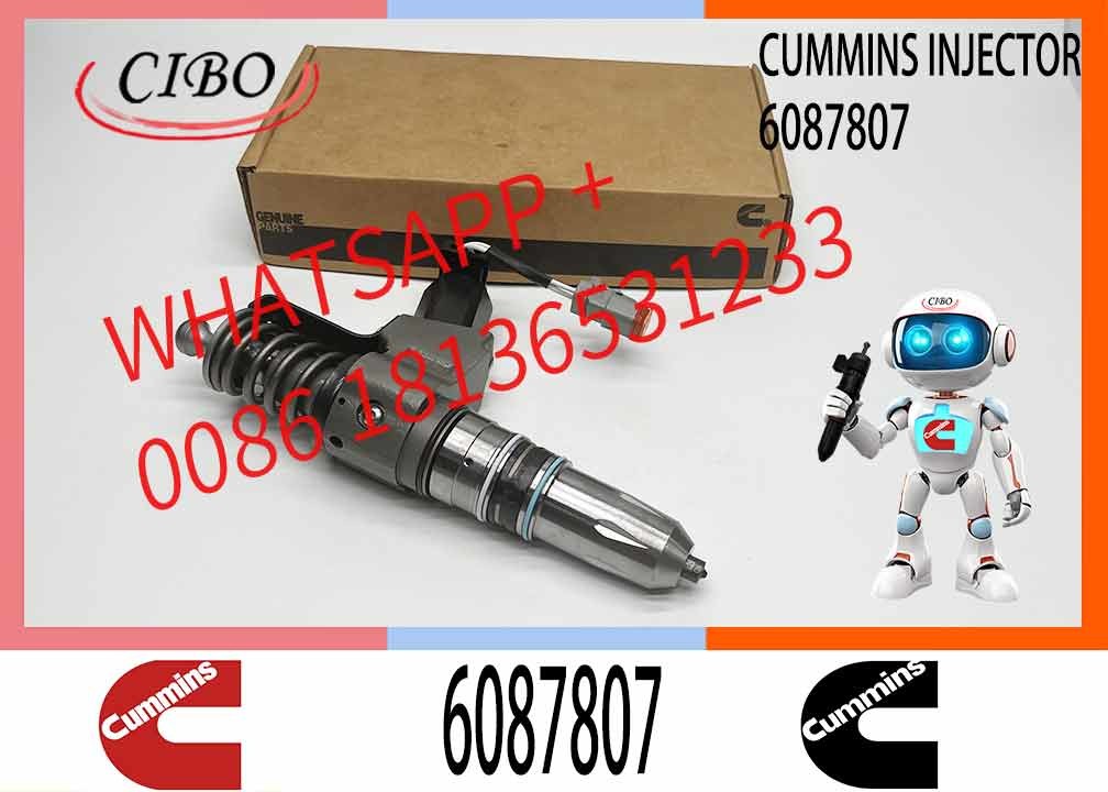Remanufactured Best Price Common Rail Fuel Injector 4384360 6087807