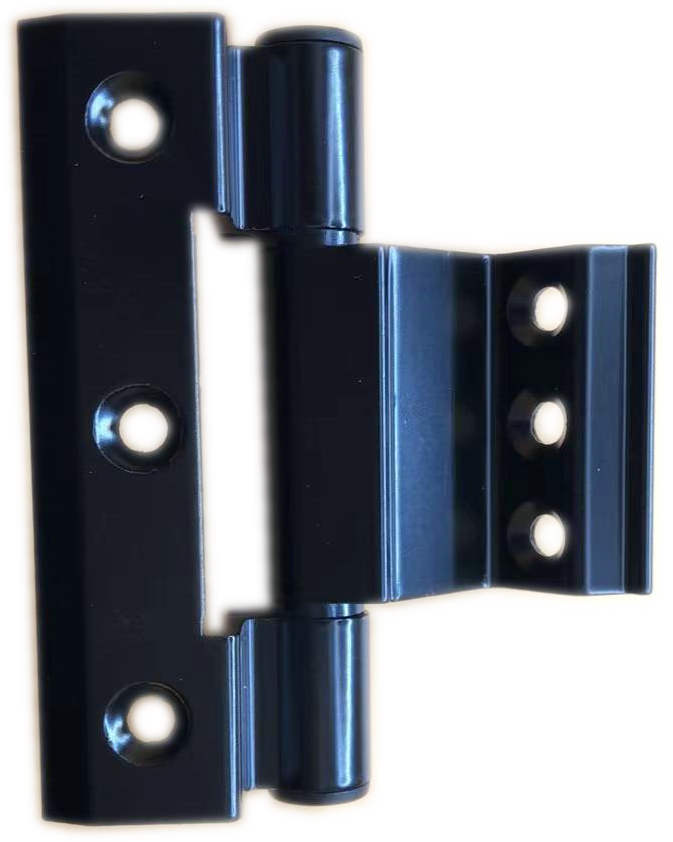 Powder Coated Aluminium Extrusion Hinge Hardware for Office Building and Long-lasting