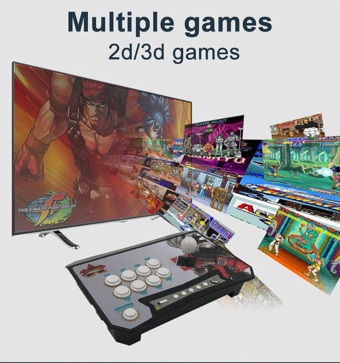 Wireless Mini Game Box Family Arcade 2500 In 1 Electronic Game Joystick Console