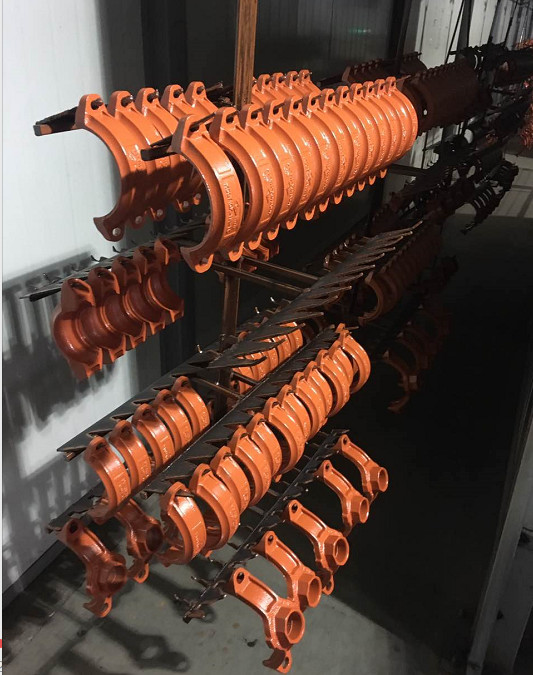 No Tin Cathodic Electrodeposition Paint , CED Cataphoresis Coating For Flange