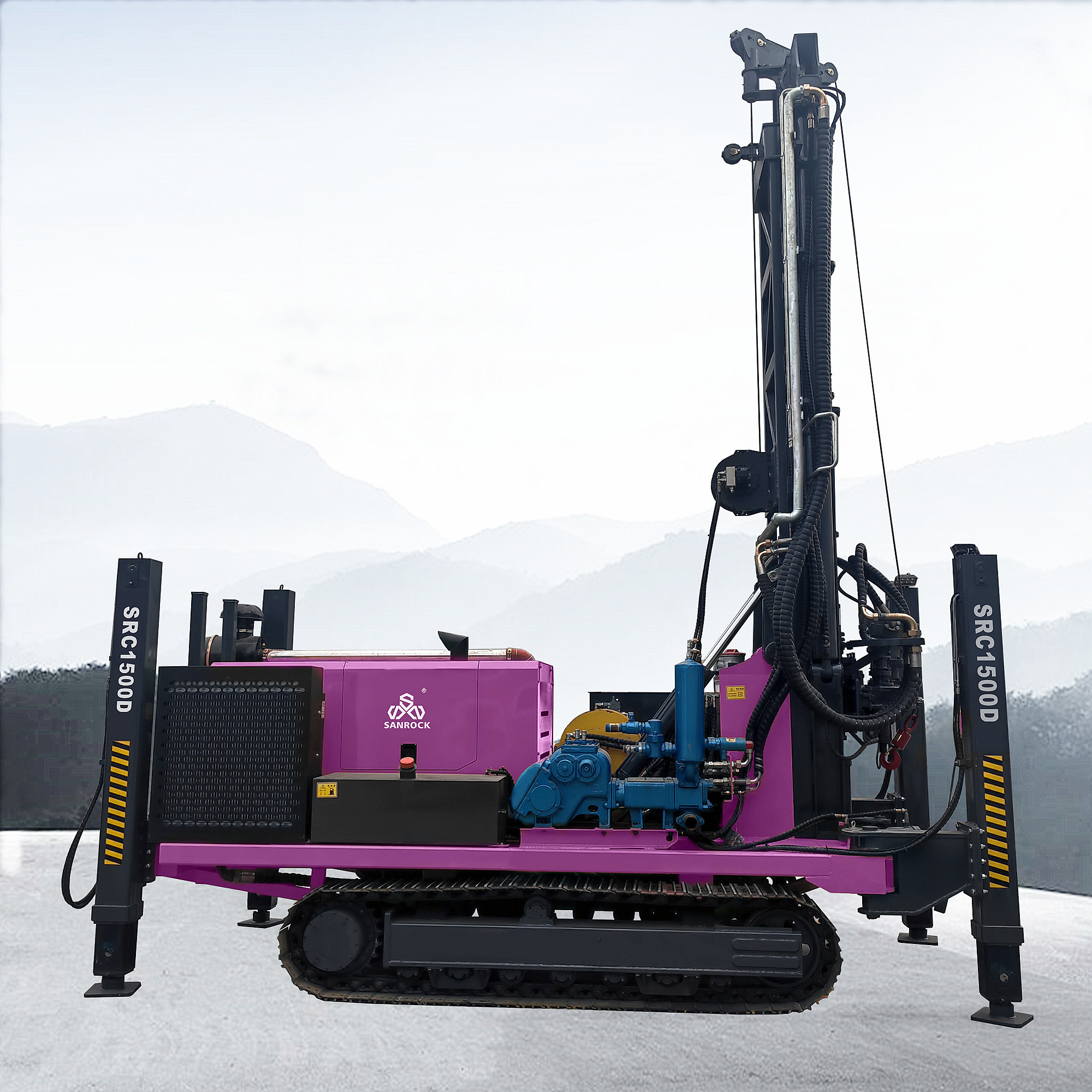 Exploration Geotechnical Core Drill Rig Machine Hydraulic Core Drilling Rig