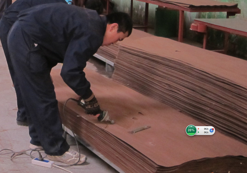 Engineered Washed Oak Veneer EV Oak Veneer Sheets Grain Customized