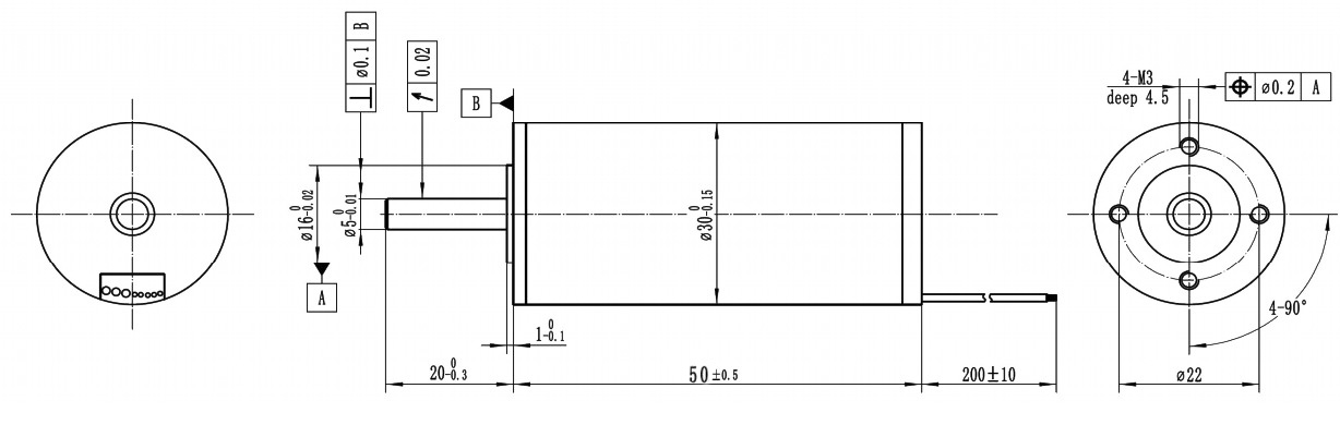 30mm brushless dc motor