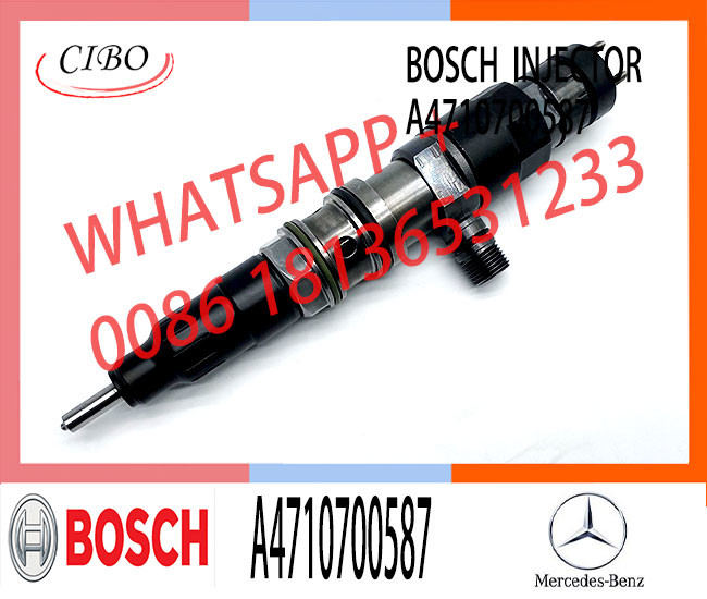 Auto Neutral Car Fuel Injector Nozzles 0445120288 A4710700587 For Bosch Mercedes Benz Actros Trucks