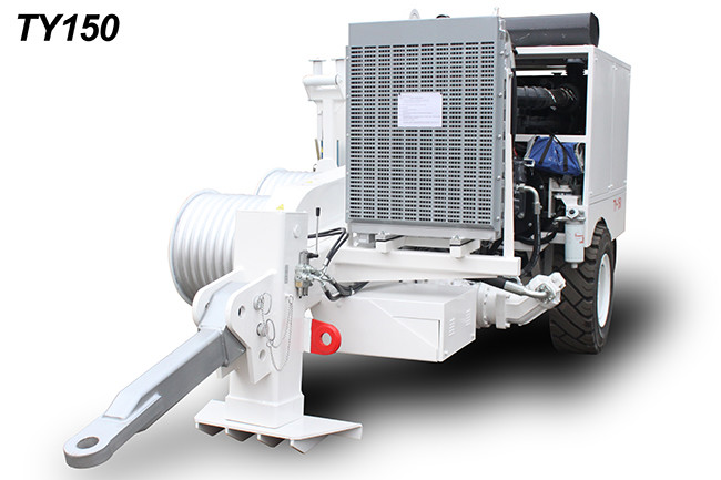 150 KN Hydraulic Puller With Straight Type Six Cylinder Pressurizing Four Stroke Diesel Engine