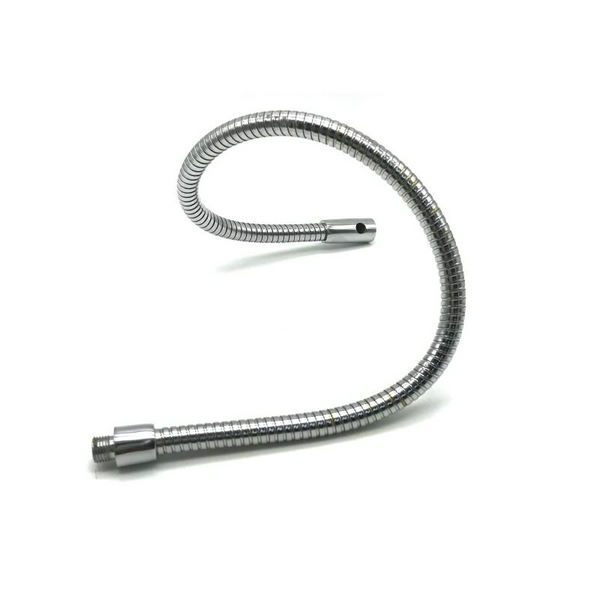 Flexible Gooseneck Extension Frameworks Steel with 5/8"-27 Thread Male & Female Ends BLACK OXIDE