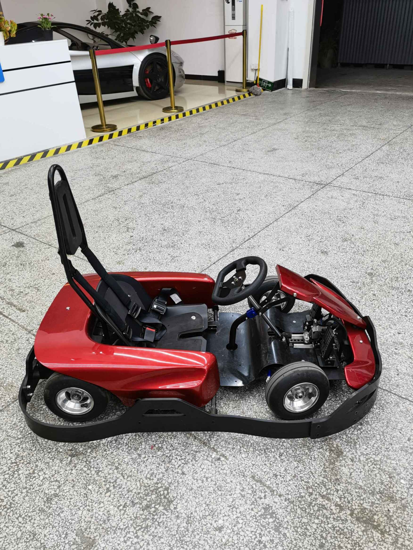 Removable Battery Go Karts For Kids 900w Electric Indoor Karting